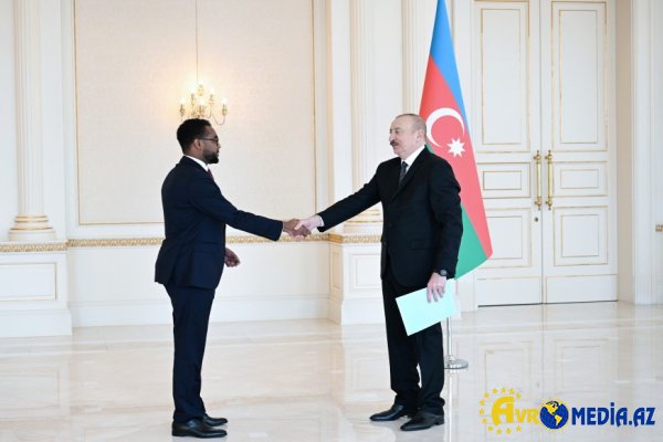Prezident İlham Əliyev Somalinin yeni səfirini qəbul edib