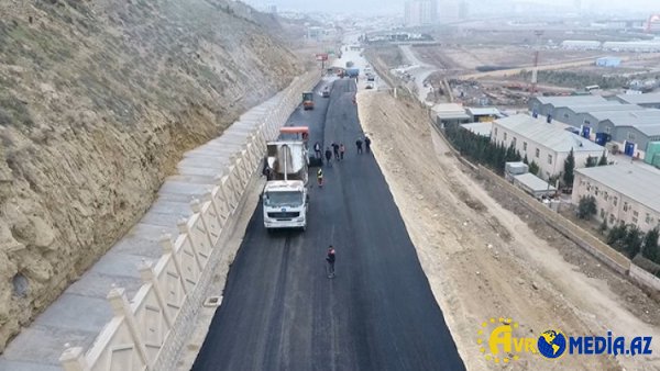 Bibiheybət yolunda bərpa işləri yekunlaşdırıldı.