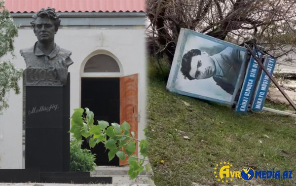 Sel Mikayıl Müşfiqin xatirə muzeyini zədələdi.