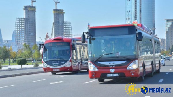 Metroya görə avtobusların sayı artırılıb - AYNA