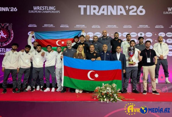 Sərbəst güləş üzrə Azərbaycan millisi Avropa ÇEMPİON OLDU