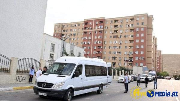 Köç karvanı Ağdam şəhərinə çatdı