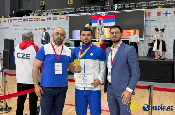 Azərbaycan karateçisi Avropa çempionu oldu.