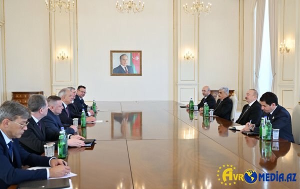 Prezident qəbul keçirdi.