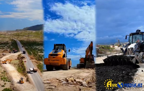 Bu ərazidə müvəqqəti alternativ yol salınır.
