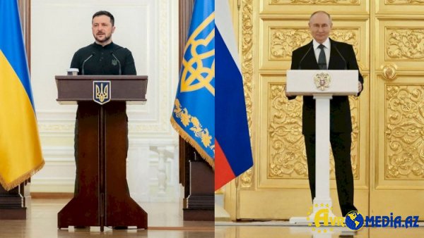 Zelenski Putinə açıq məktub ünvanladı.