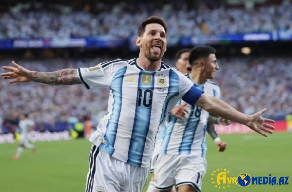 DÇ-2026: Messinin het-triki Argentinaya qələbə qazandırdı