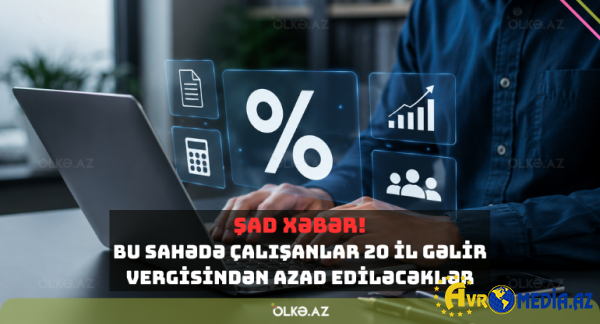 Azərbaycanda bəzi mütəxəssislər 20 il gəlir vergisindən azad ediləcəklər