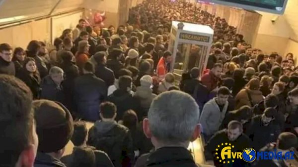 Bakı metrosunda qorxulu anlar