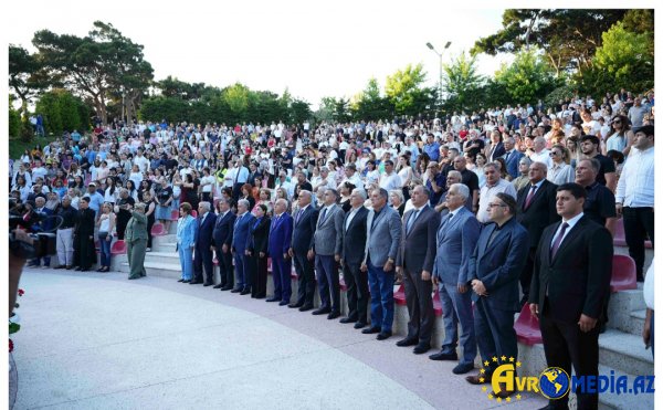 Xətaidə Sabir Rüstəmxanlının 80 illiyi qeyd olundu