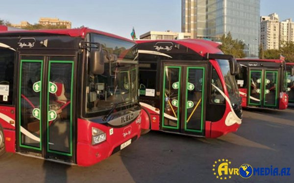 Bu avtobusların hərəkət istiqaməti dəyişdirilir