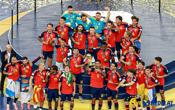 İspaniya dünya çempionudur!