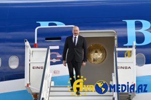 Prezident İlham Əliyev Almaniyaya rəsmi səfərə gedib